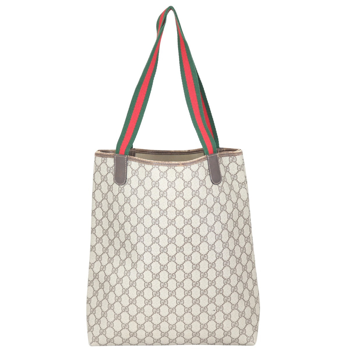 Gucci GG Surpreme Vintage Web Tote Back
