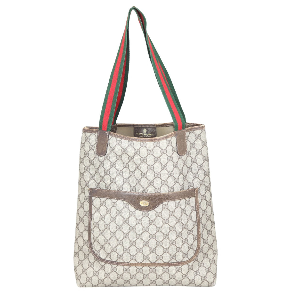 Gucci GG Surpreme Vintage Web Tote Front
