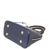 Louis Vuitton Alma BB Vernis Lisse (navy) Corner
