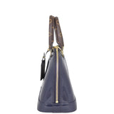 Louis Vuitton Alma BB Vernis Lisse (navy) Side
