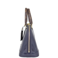 Louis Vuitton Alma BB Vernis Lisse (navy) Side
