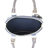 Louis Vuitton Alma BB Vernis Lisse (navy) Whole interior
