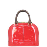 Louis Vuitton Alma BB Vernis Lisse (red) Back

