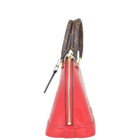 Louis Vuitton Alma BB Vernis Lisse (red) Side
