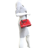 Louis Vuitton Alma BB Vernis Lisse (red) Mannequin
