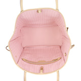 Louis Vuitton Neverfull MM Damier Azur Whole interior
