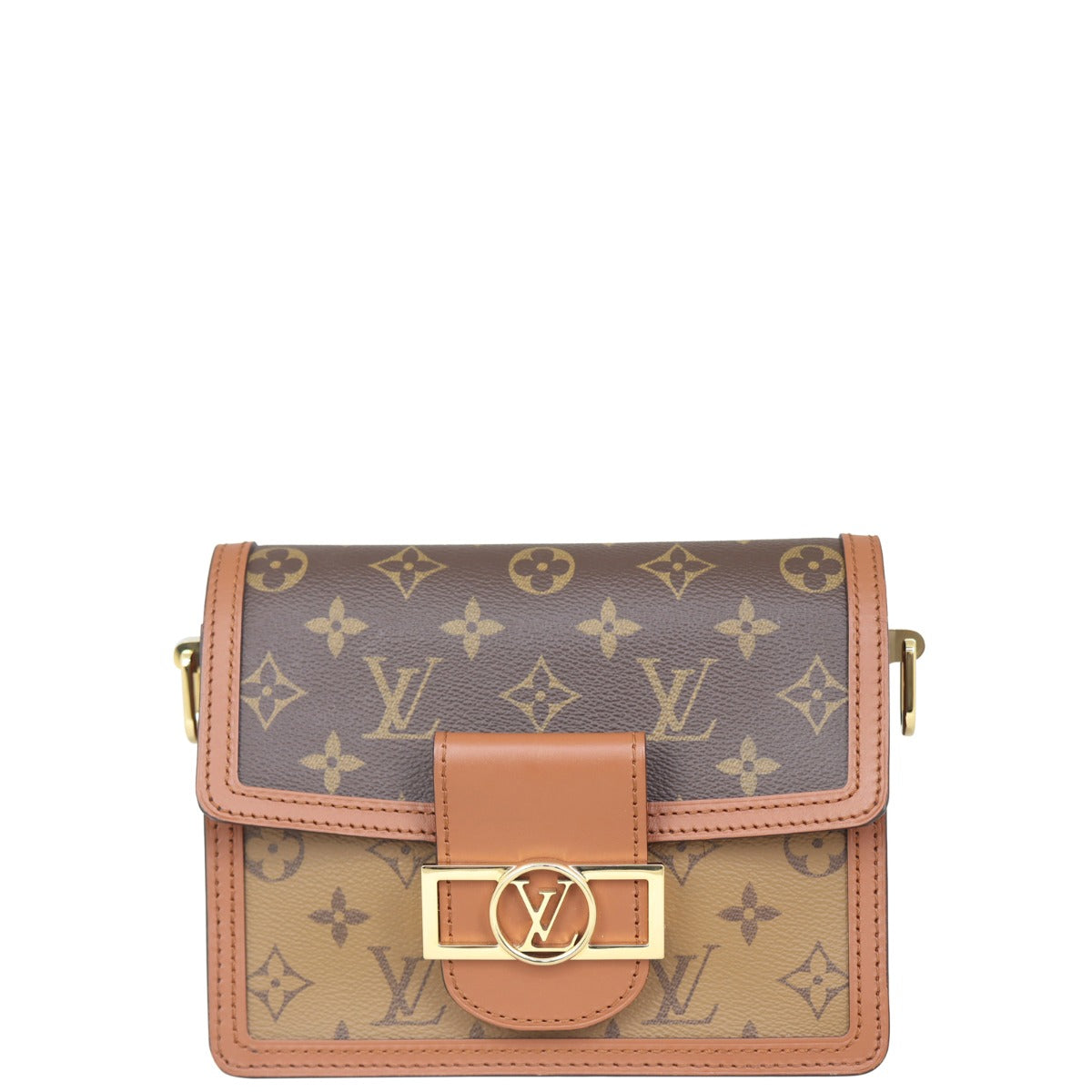 Louis Vuitton Mini Dauphine Monogram Reverse Front
