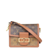 Louis Vuitton Mini Dauphine Monogram Reverse Front
