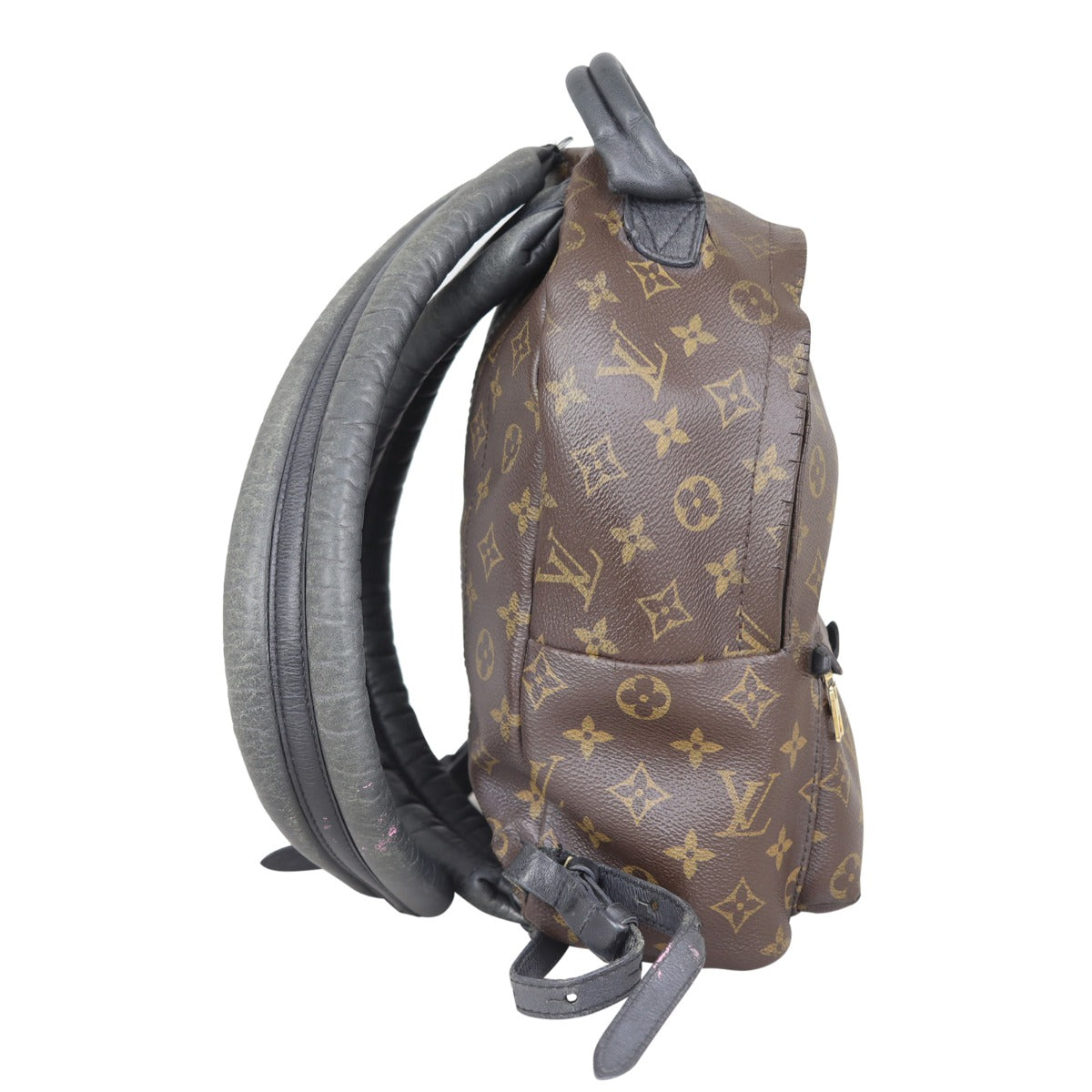 Louis Vuitton Palm Springs Backpack PM Monogram Side
