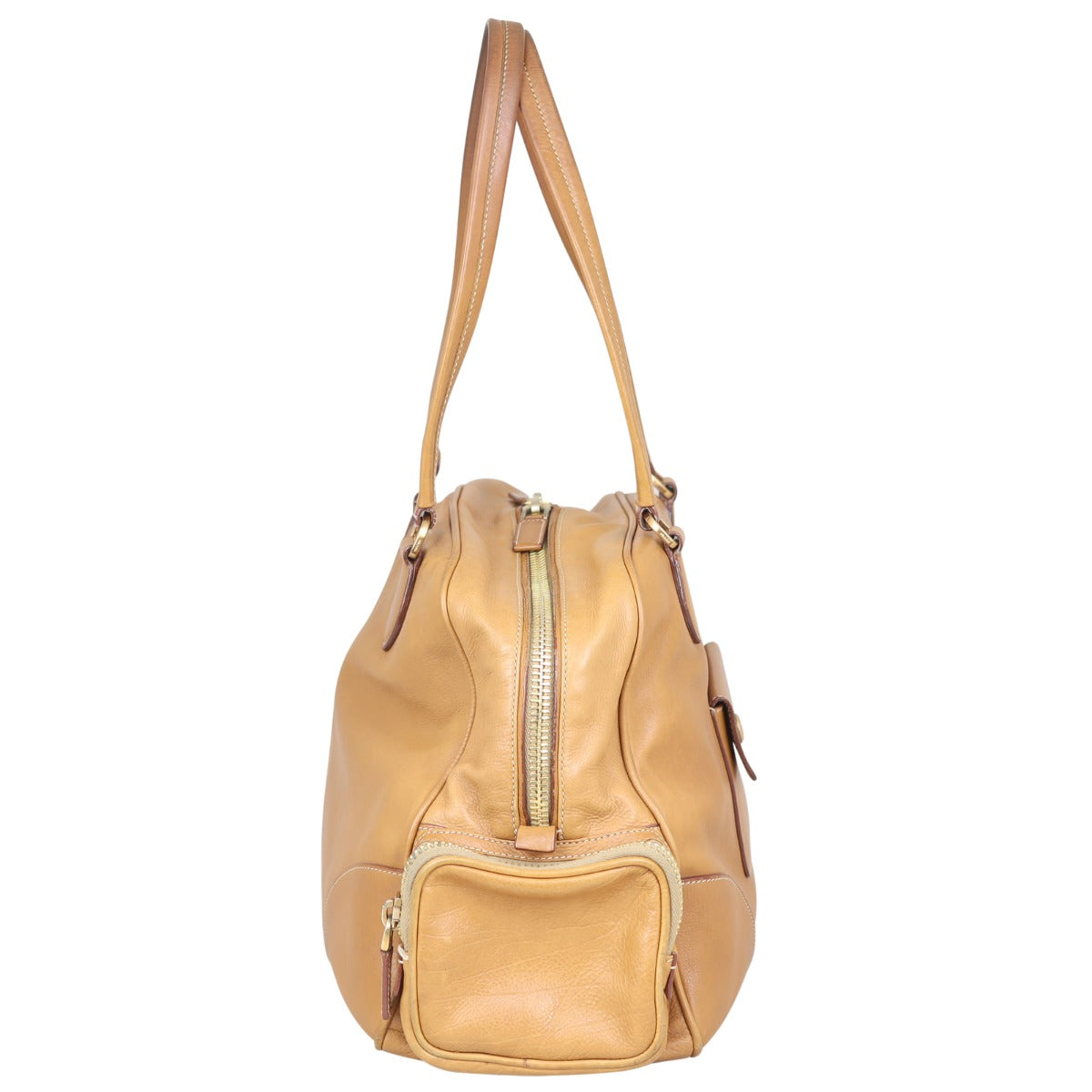 Prada Pocket Tote Side
