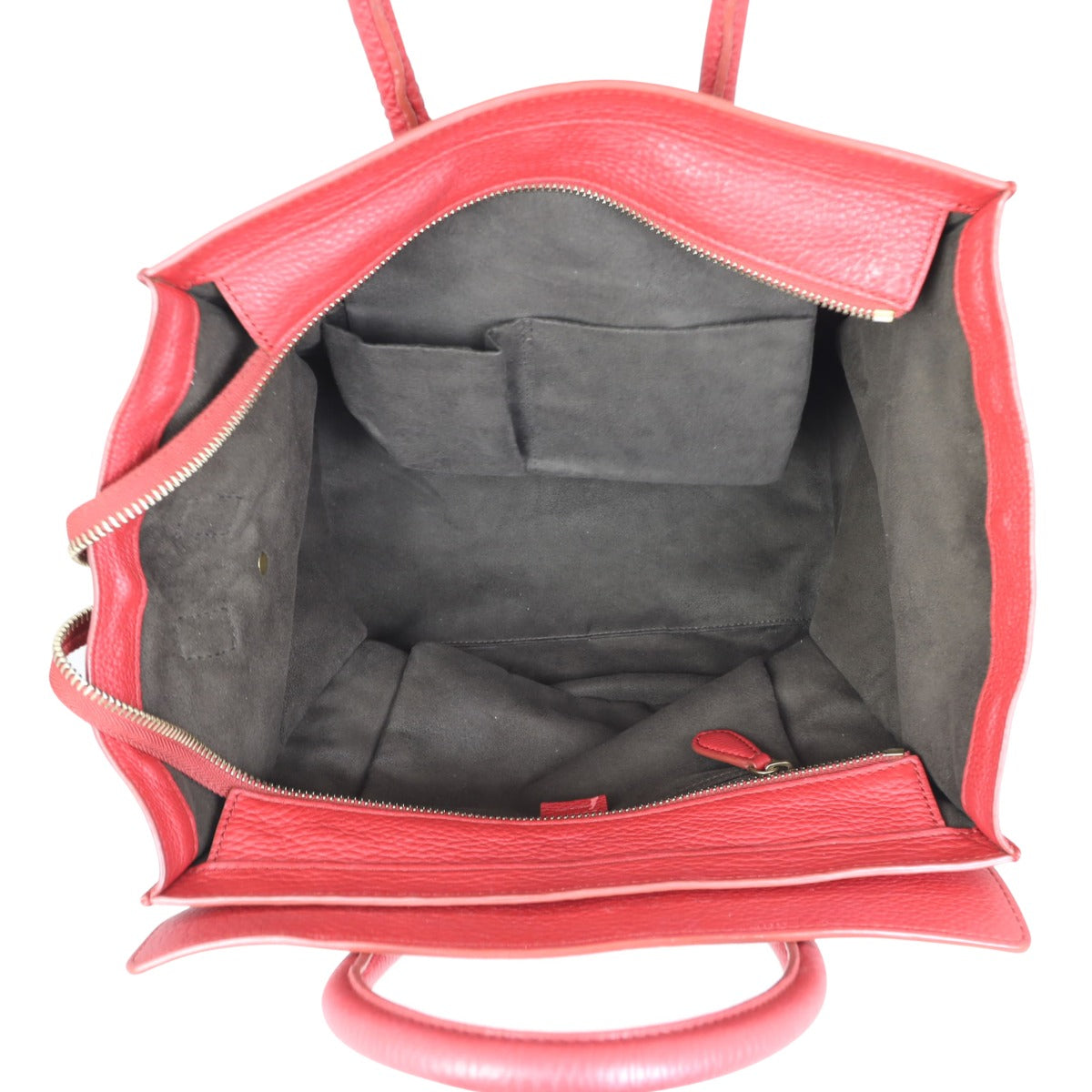 Celine Mini Luggage Tote Whole interior
