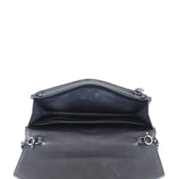 Saint Laurent Monogram Envelope Chain Wallet Whole interior
