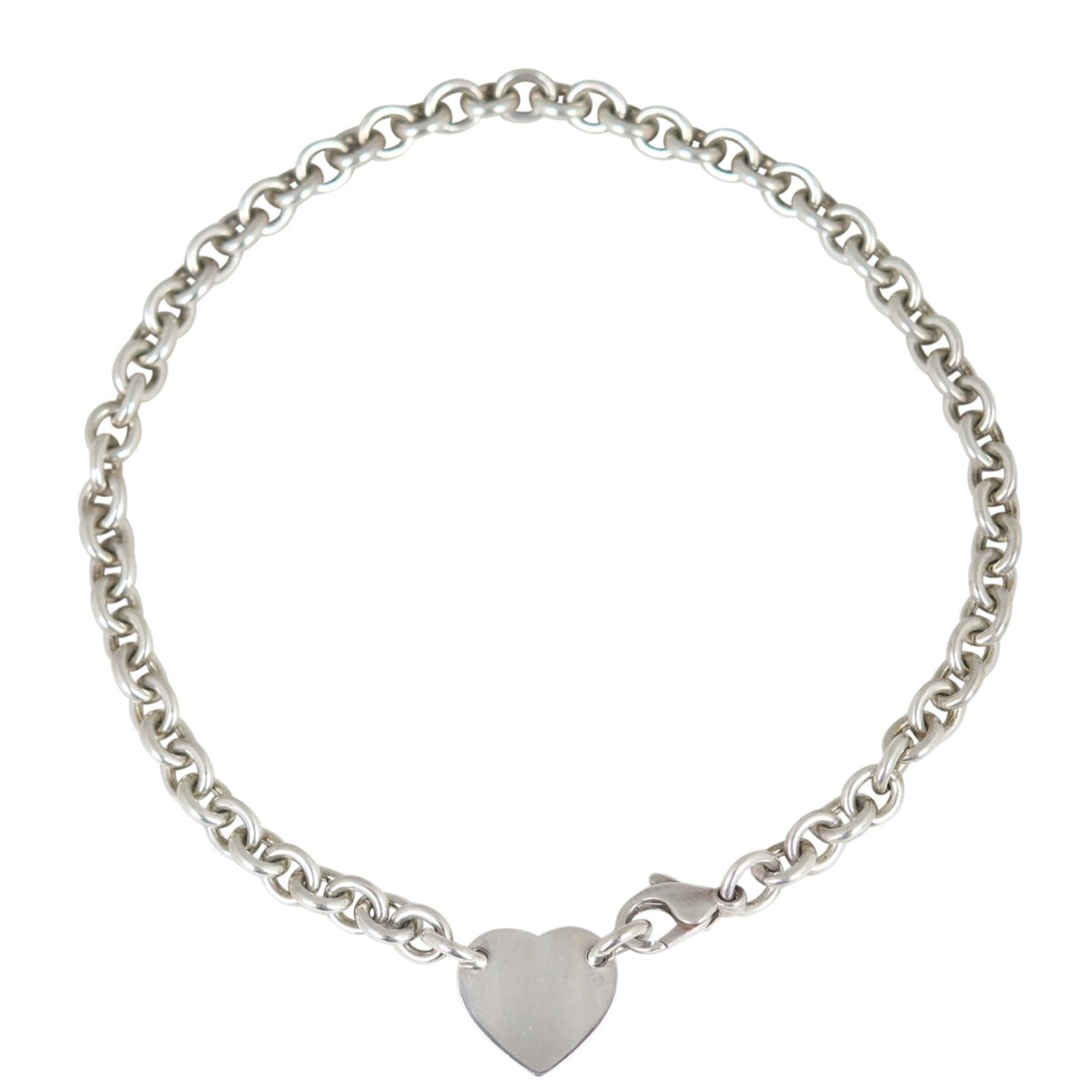 Tiffany & Co Return To Tiffany Choker Sterling Silver Front Back

