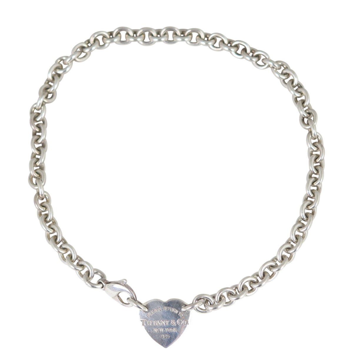 Tiffany & Co Return To Tiffany Choker Sterling Silver Front
