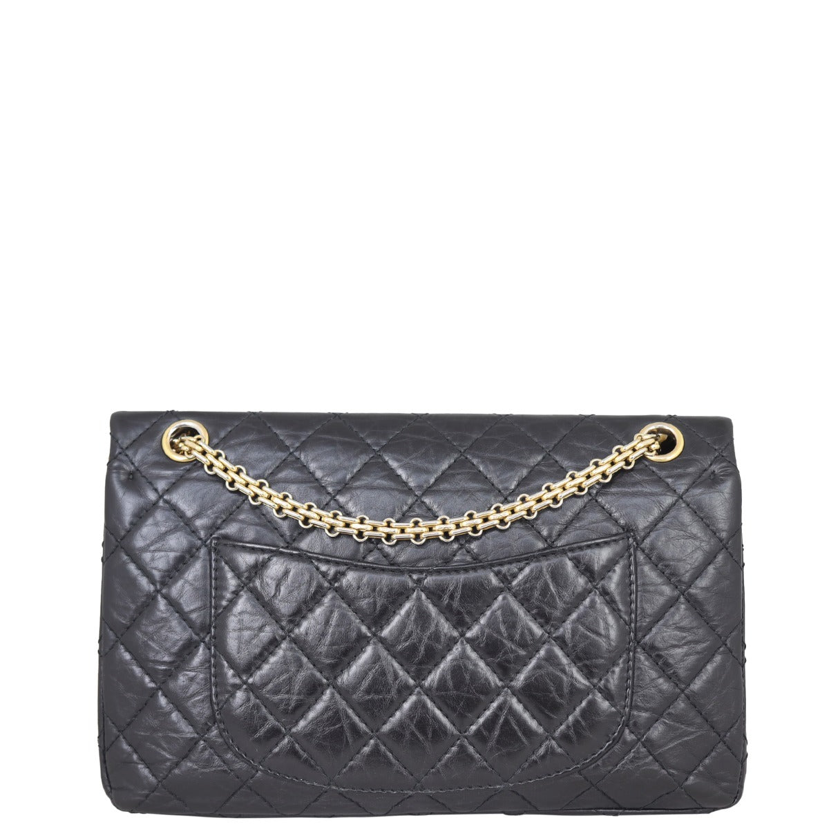 Chanel 2.55 Reissue 226 Double Flap Bag | Black – Luxe.It.Fwd