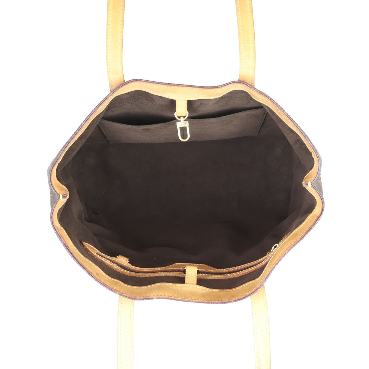 Louis Vuitton Wilshire MM Monogram Whole interior
