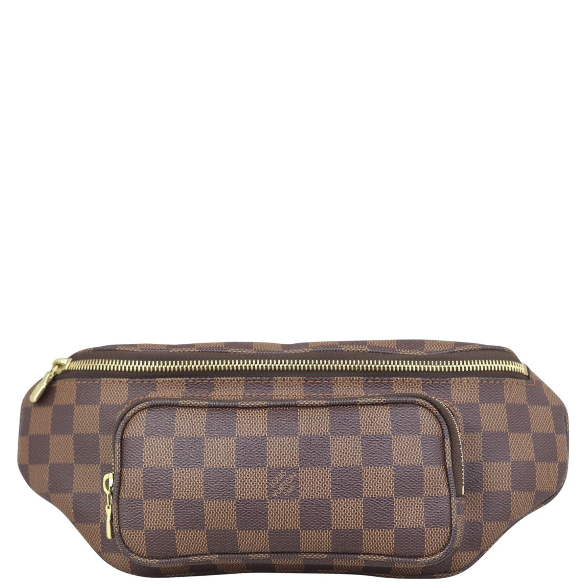 Louis Vuitton Melville Waist Bag Damier Ebene Front
