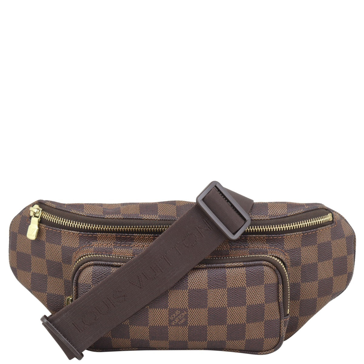 Louis Vuitton Melville Waist Bag Damier Ebene Front
