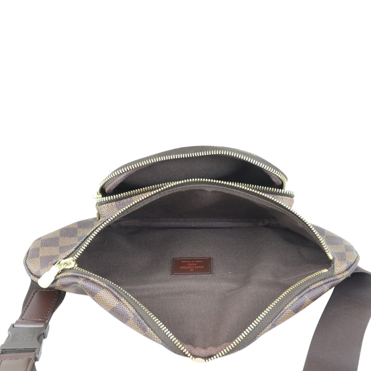 Louis Vuitton Melville Waist Bag Damier Ebene Whole interior
