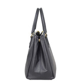 Prada Saffiano Lux Galleria Double Zip Tote Medium Side
