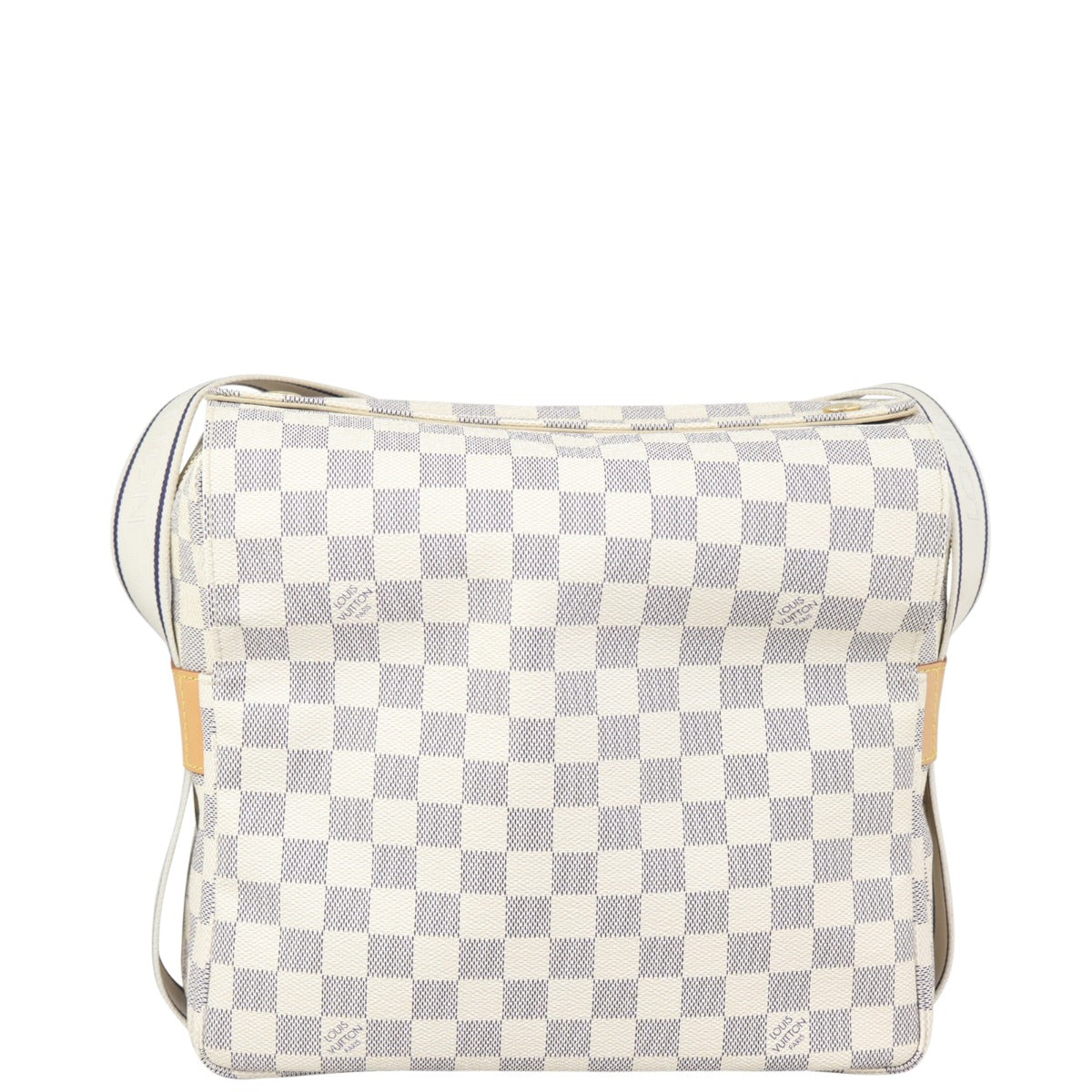Louis Vuitton Naviglio Messenger Damier Azur Back
