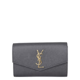 Saint Laurent Uptown Chain Wallet Front
