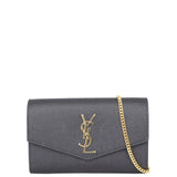 Saint Laurent Uptown Chain Wallet Front