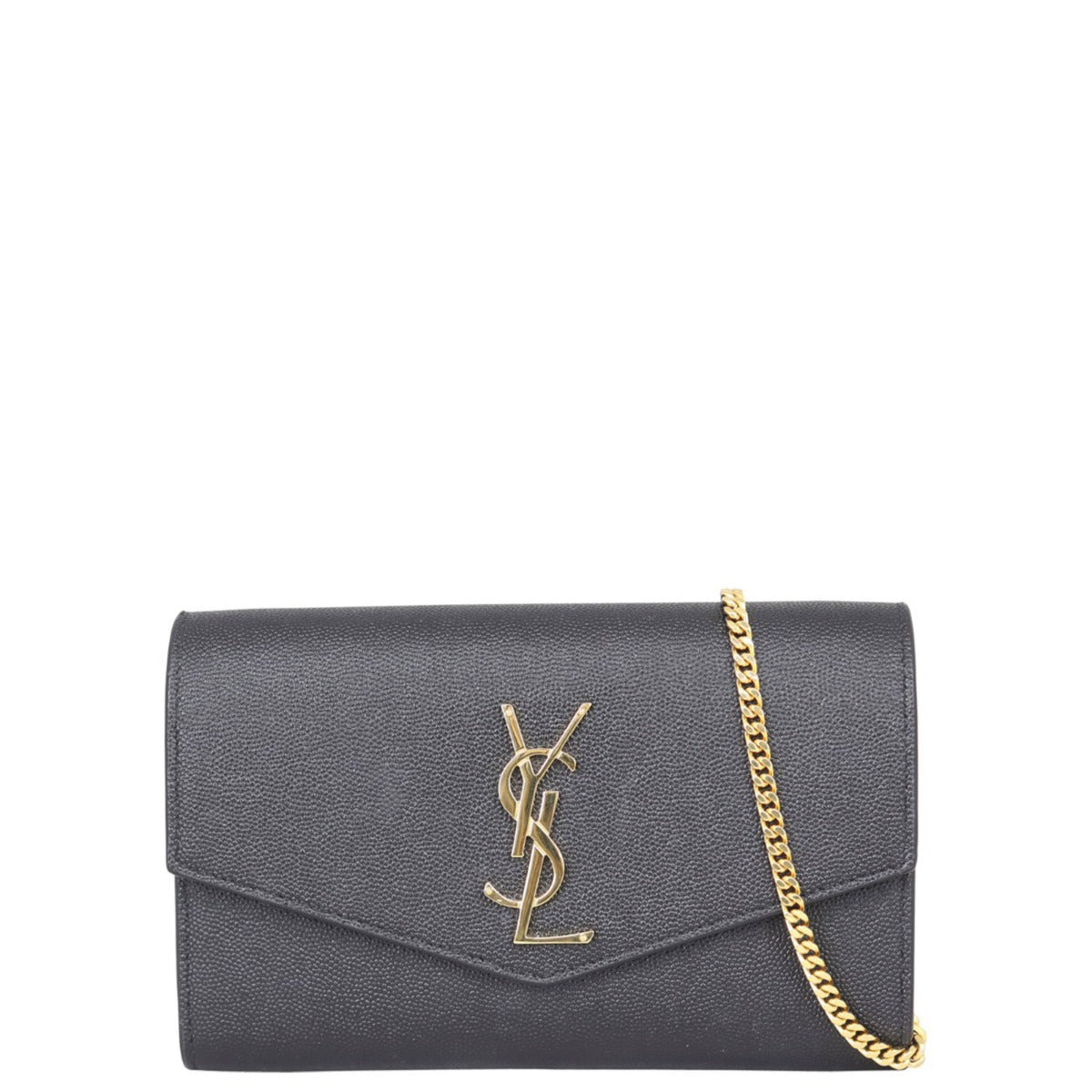 Saint Laurent Uptown Chain Wallet Front