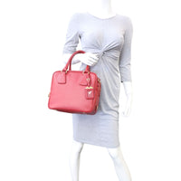 Prada Saffiano Lux Bauletto Bag Mannequin
