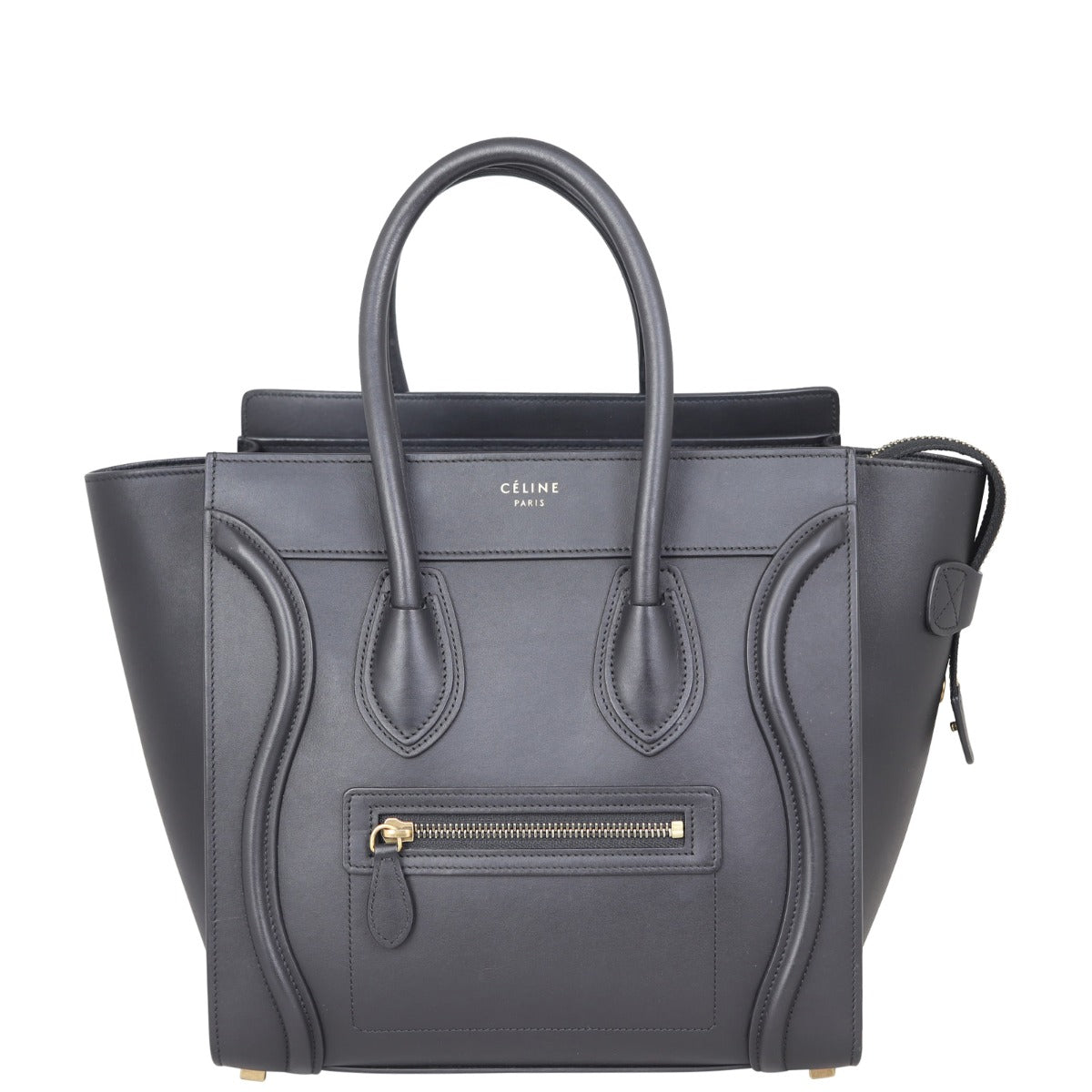 Celine Micro Luggage Tote Front
