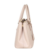 Prada Saffiano Lux Galleria Double Zip Tote Small Side
