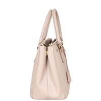 Prada Saffiano Lux Galleria Double Zip Tote Small Side
