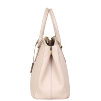 Prada Saffiano Lux Galleria Double Zip Tote Small Side
