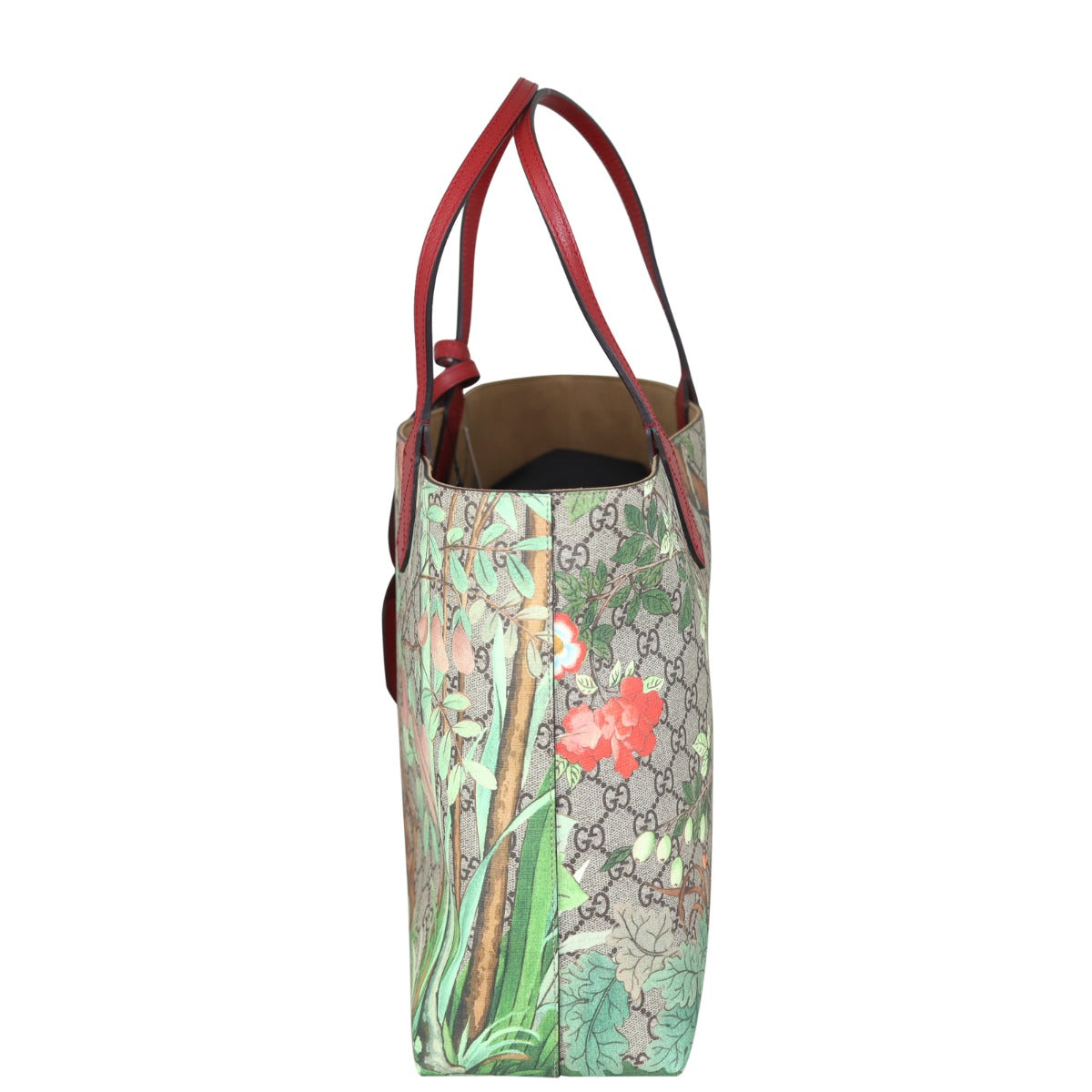 Gucci GG Supreme Tian Medium Tote Side
