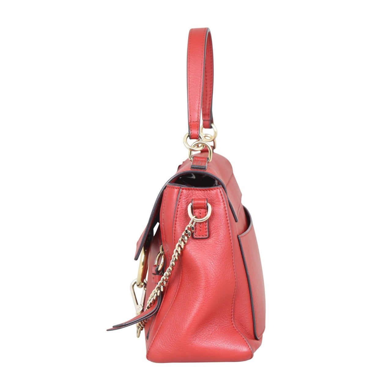 Chloe Faye Small Day Bag Side

