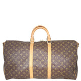 Louis Vuitton Keepall 55 Bandouliere Monogram Back
