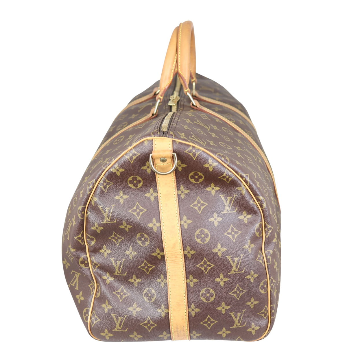 Louis Vuitton Keepall 55 Bandouliere Monogram Side
