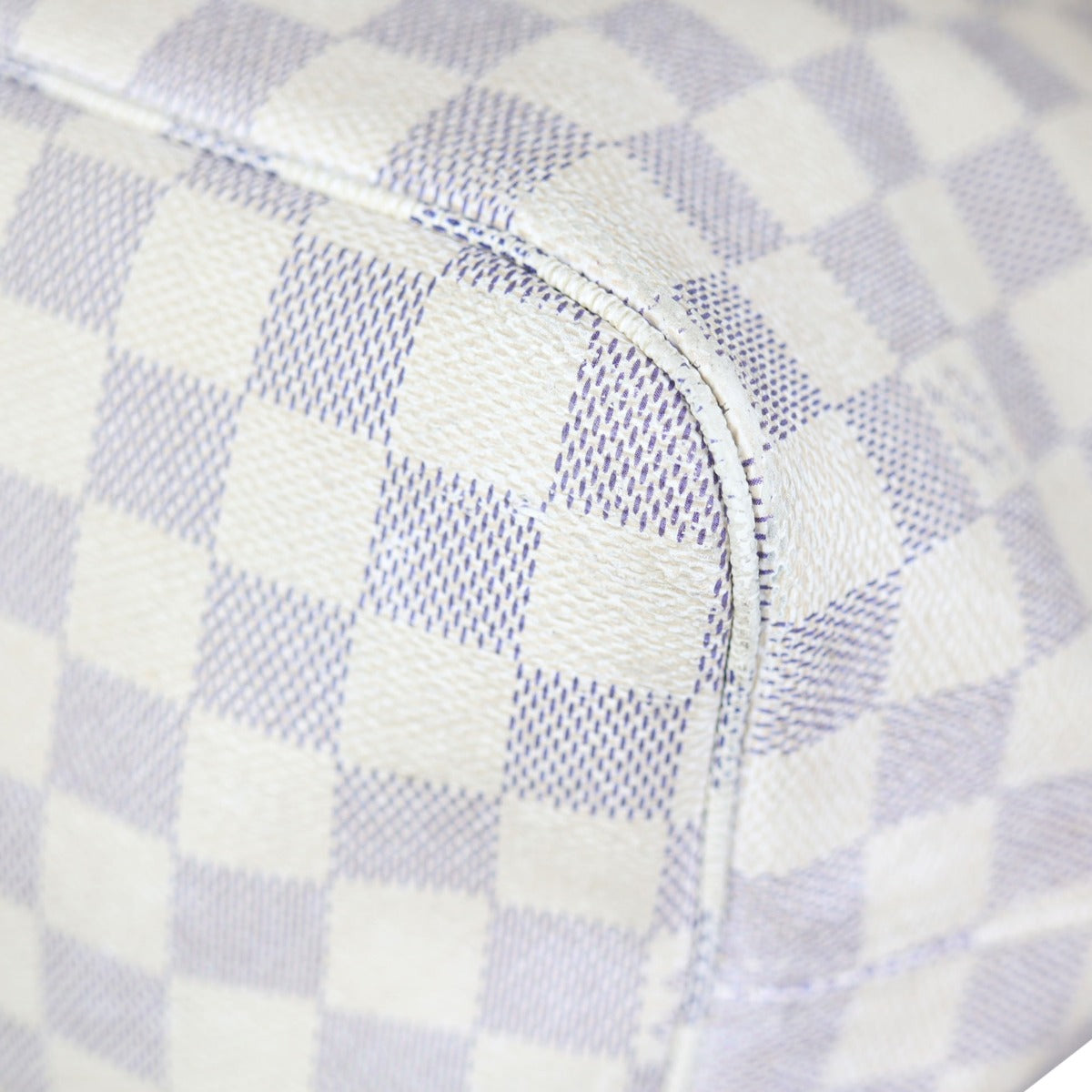 Louis Vuitton Neverfull MM Damier Azur Corner
