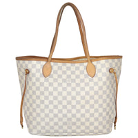 Louis Vuitton Neverfull MM Damier Azur Front
