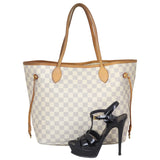 Louis Vuitton Neverfull MM Damier Azur Shoe
