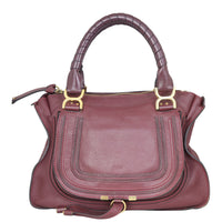 Chloe Marcie Medium Satchel Front
