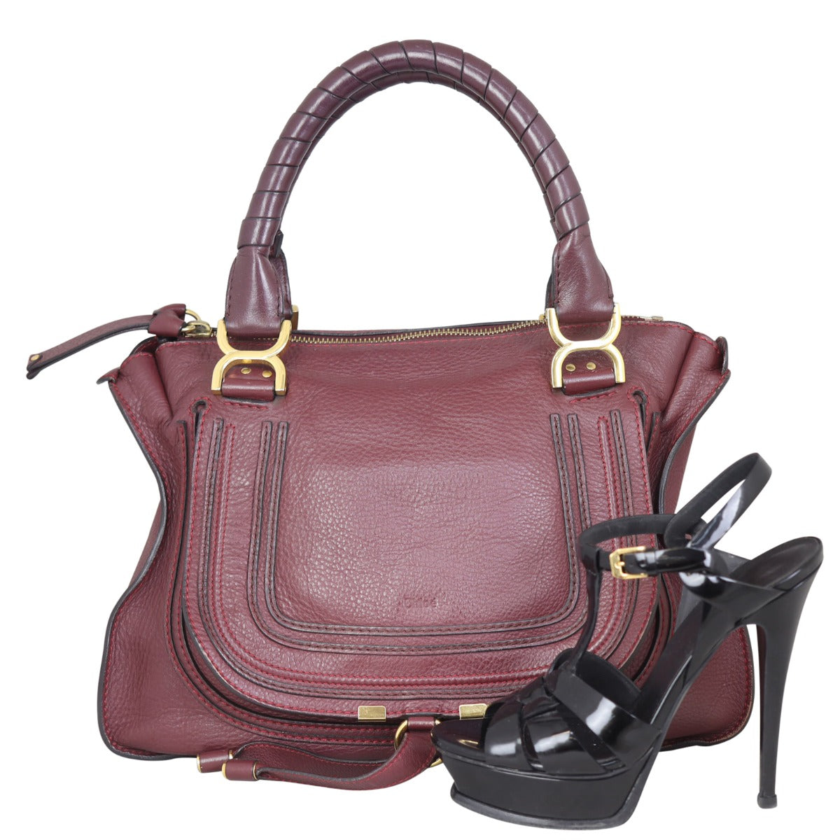 Chloe Marcie Medium Satchel Shoe
