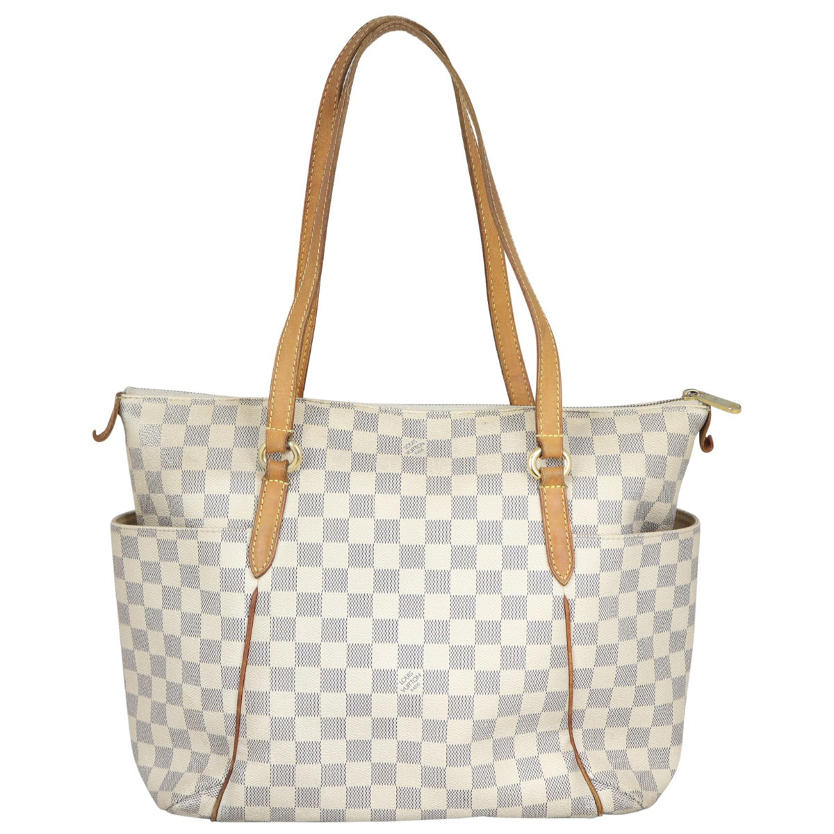 Louis Vuitton Totally MM Damier Azur Front
