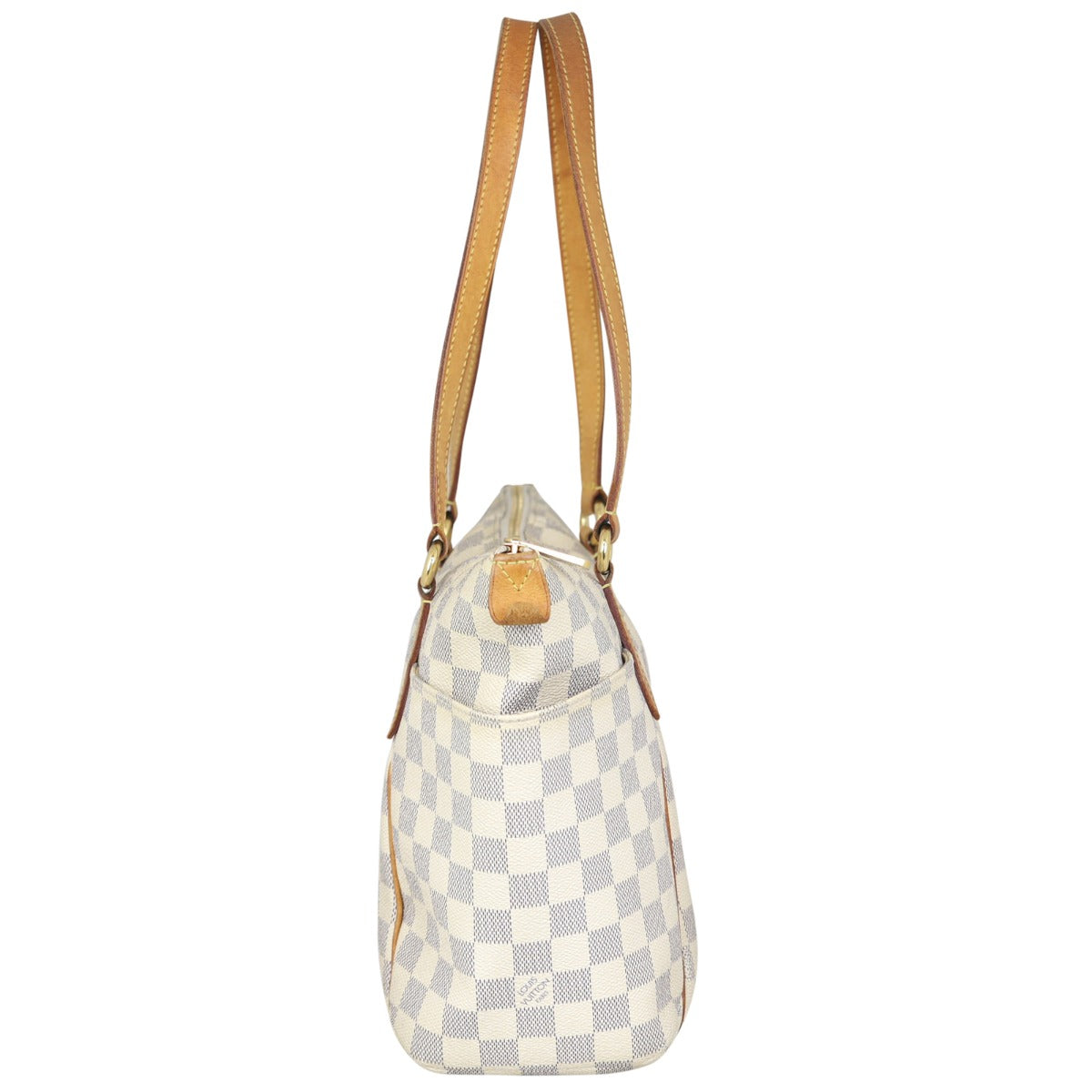 Louis Vuitton Totally PM Damier Azur Side
