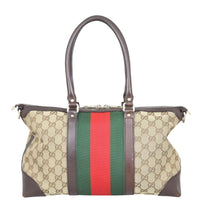 Gucci GG Canvas Rania Top Handle Bag Front