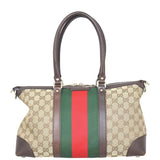 Gucci GG Canvas Rania Top Handle Bag Back
