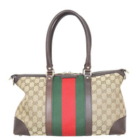 Gucci GG Canvas Rania Top Handle Bag Back