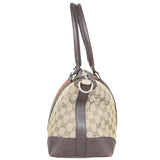 Gucci GG Canvas Rania Top Handle Bag Sides