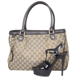 Gucci GG Canvas Sukey Tote Large Shoe