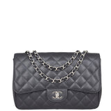 Chanel Classic Single Flap Jumbo Front